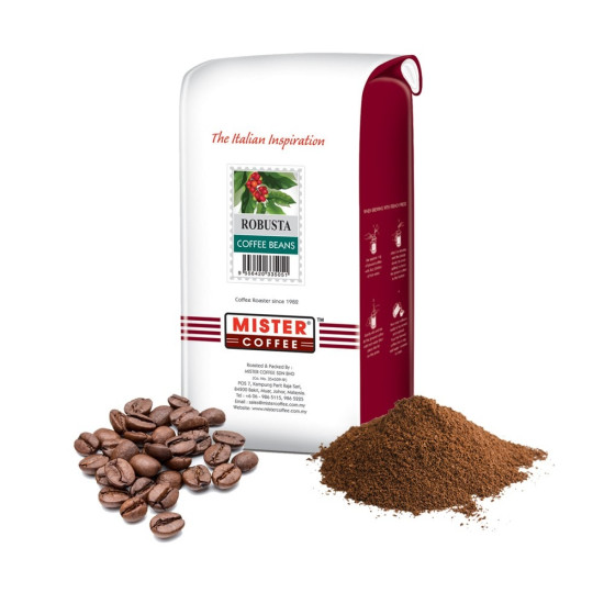 Mister Coffee Robusta Bean 500g packet