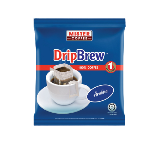 Mister Coffee Dripbrew Arabica packet