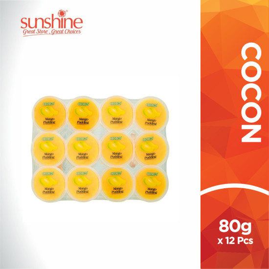 COCON MANGO PUDDING 80GM*12