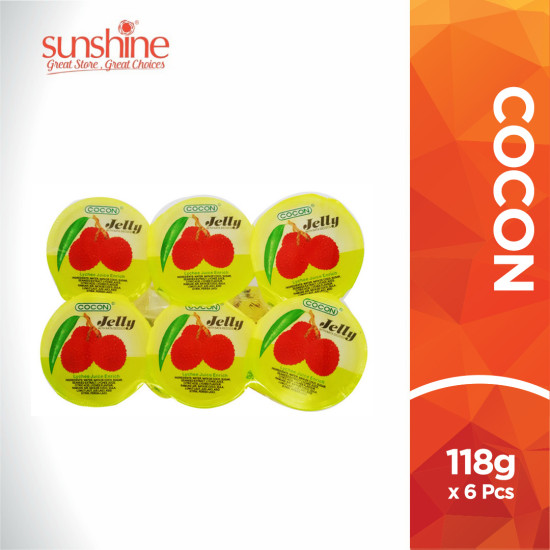 COCON JELLY - LYCHEE 118GM