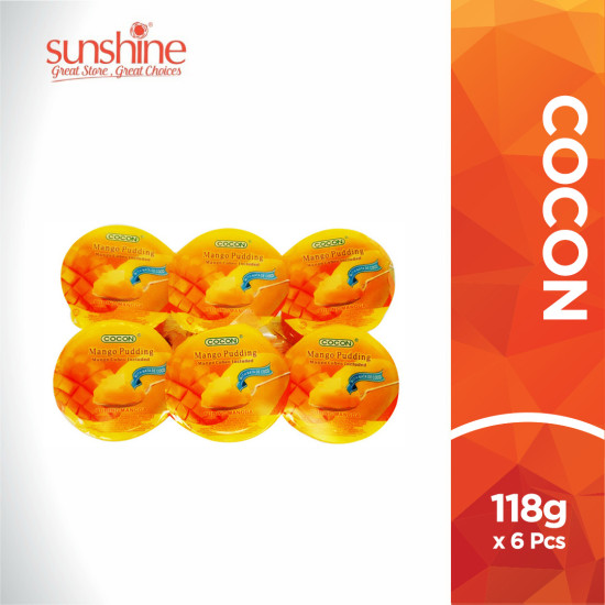 COCON FRUIT C.PUDDING - MANGO 118GM