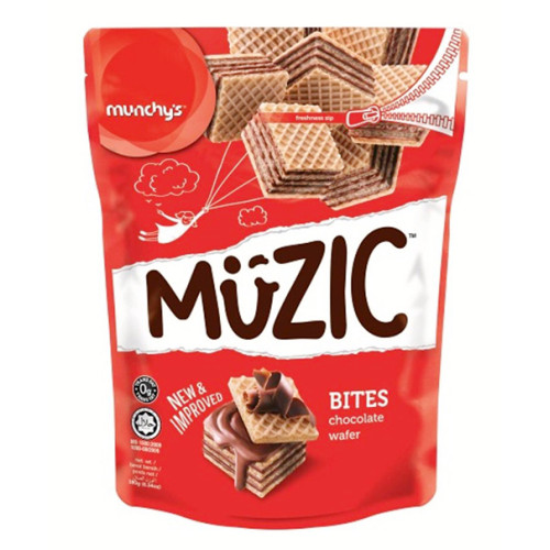 MUNCHY'S MUZIC CHOCOLATE 180GM
