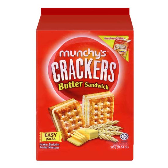 MUNCHY'S CRACKER SANDWICH BUTTER 270GM