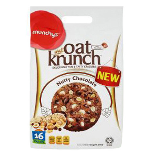 MUNCHY'S OAT KRUNCH NUTTY CHOCOLATE 390GM