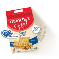 MUNCHY'S CRACKER PLUS  HIGH CALCIUM ORIGINAL 700GM