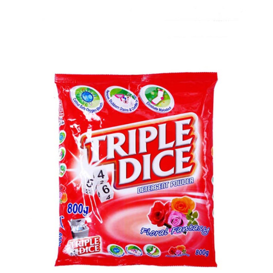 TRIPLE DICE POWDER FLORAL 800G