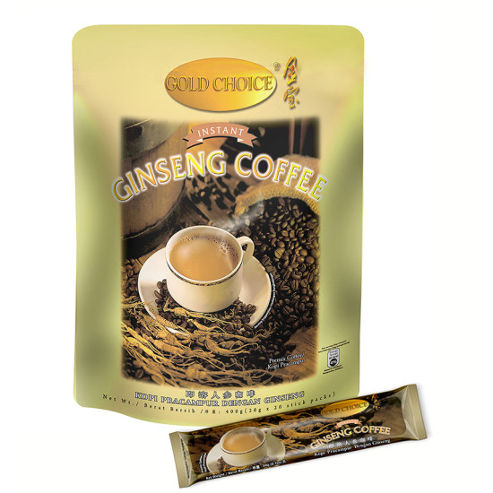 GOLD CHOICE GINSENG COFFEE 20GM*20