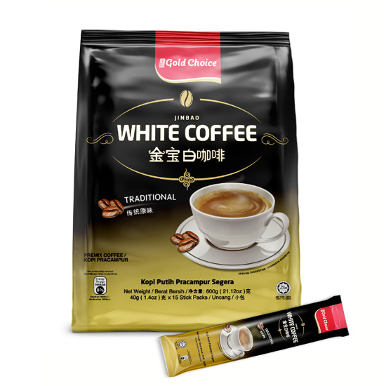 GOLD CHOICE JINBAO WHITE COFFEE 40GM*12