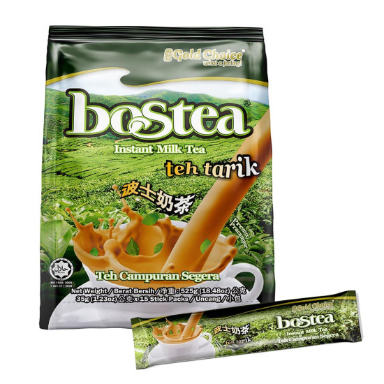 GOLD CHOICE BOSTEA INSTANT MILK TEA 35GM*12