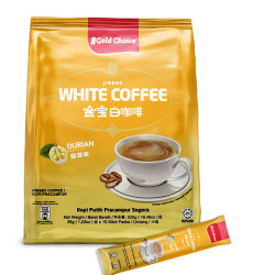 GOLD CHOICE JINBAO DURIAN WHITE COFFEE 35GM*12 GOLD CHOICE JINBAO DURIAN WHITE COFFEE 35GM*12