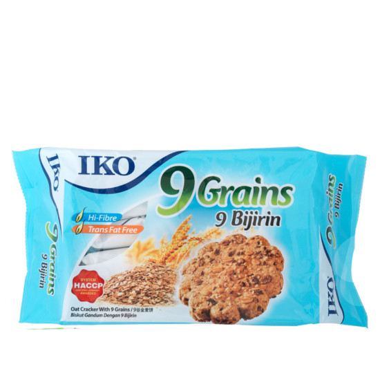 IKO 9 GRAINS CRACKER 178GM