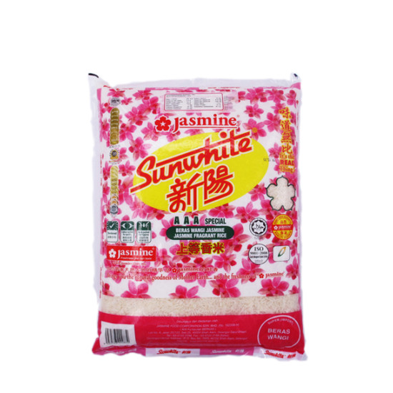 JASMINE SUNWHITE AAA FRAGRANT RICE 5KG