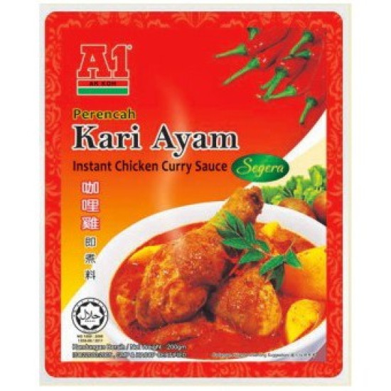 A1 INSTANT CHICKEN CURRY SAUCE 200G