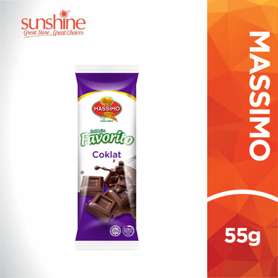 MASSIMO FAVORITA CHOC CREAM ROLL 50GM