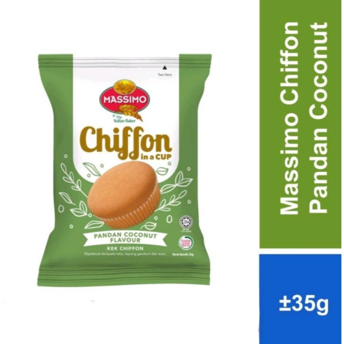 MASSIMO CHIFFON P/COCONUT 35GM