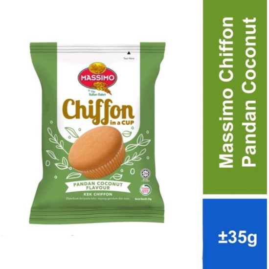 MASSIMO CHIFFON PANDAN COCONUT 35GM