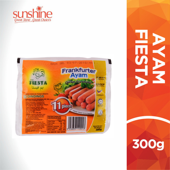 FIESTA CHICKEN FRANK 300G