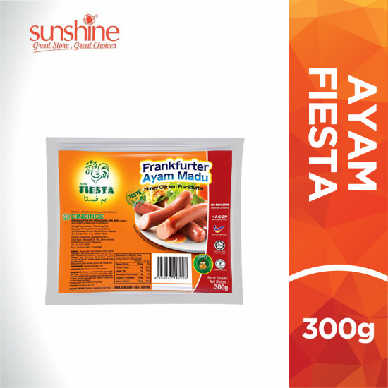 FIESTA HONEY CHICKEN FRANK 300G