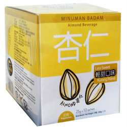BKC ALMOND BEVERAGE LESS SWEET 25GM*12 BKC ALMOND BEVERAGE LESS SWEET 25GM*12
