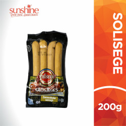 SOLISEGE EMMENTHALER SAUSAGE 200GM SOLISEGE EMMENTHALER SAUSAGE 200GM