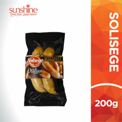 SOLISEGE HOT ITALIAN SAUSAGE 200GM SOLISEGE HOT ITALIAN SAUSAGE 200GM
