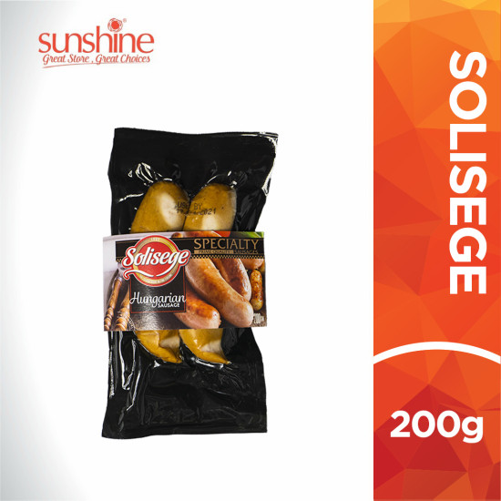 SOLISEGE HUNGARIAN SAUSAGE 200GM