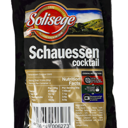SOLISEGE SCHAUESSEN COCKTAIL SAUSAGE 200GM SOLISEGE SCHAUESSEN COCKTAIL SAUSAGE 200GM