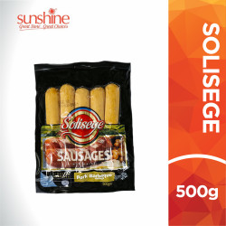 SOLISEGE PORK BBQ SAUSAGE 500GM SOLISEGE PORK BBQ SAUSAGE 500GM
