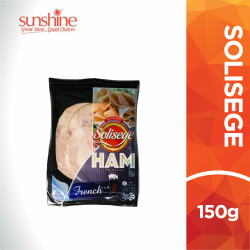 SOLISEGE FRENCH HAM 150GM SOLISEGE FRENCH HAM 150GM