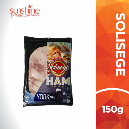 SOLISEGE YORK HAM 150GM