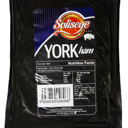 SOLISEGE YORK HAM 150GM SOLISEGE YORK HAM 150GM