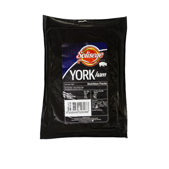 SOLISEGE YORK HAM 150GM