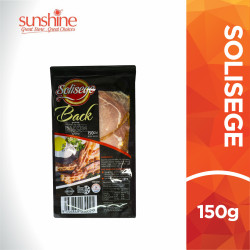 SOLISEGE BACK BACON 150GM SOLISEGE BACK BACON 150GM