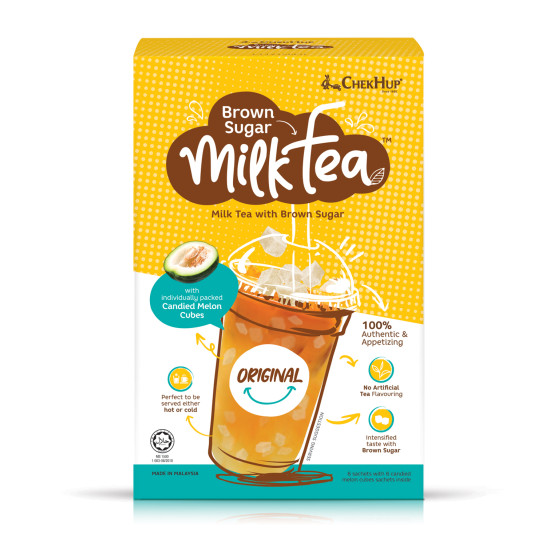 CHEK HUP MILK TEA W/B/S ORIGINAL 35GM*6