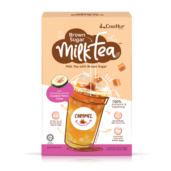 CHEK HUP MILK TEA W/B/S CARAMEL 35GM*6