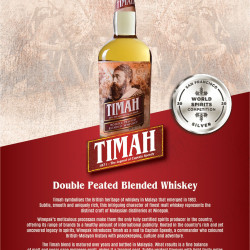 TIMAH DOUBLE PEATED WHISKEY WHISKY 700ML TIMAH DOUBLE PEATED WHISKEY WHISKY 700ML