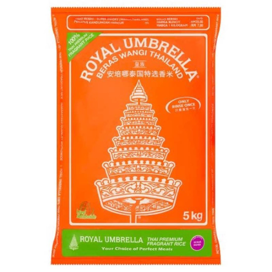 ROYAL UMBRELLA FRAGRANT RICE 5KG