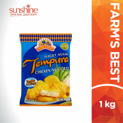 FARM'S BEST TEMPURA CHICKEN NUGGET 1KG FARM'S BEST TEMPURA CHICKEN NUGGET 1KG