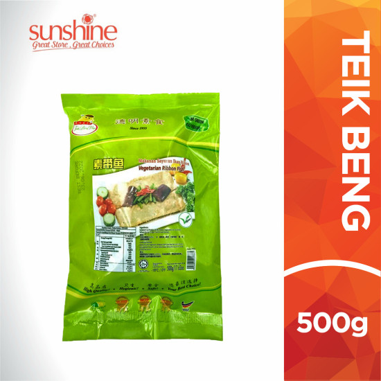 TEIK BENG VEGETARIAN RIBBON FISH 500G