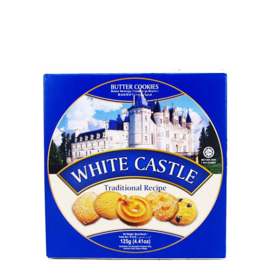 WHITE CASTLE BUTTER COOKIES 125GM