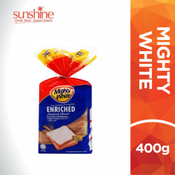 MIGHTY ENRICH SANDWICH BREAD 400GM MIGHTY ENRICH SANDWICH BREAD 400GM