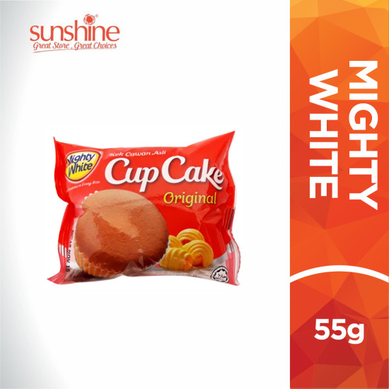 MIGHTY WHITE CUP CAKE ORIGINAL 55GM