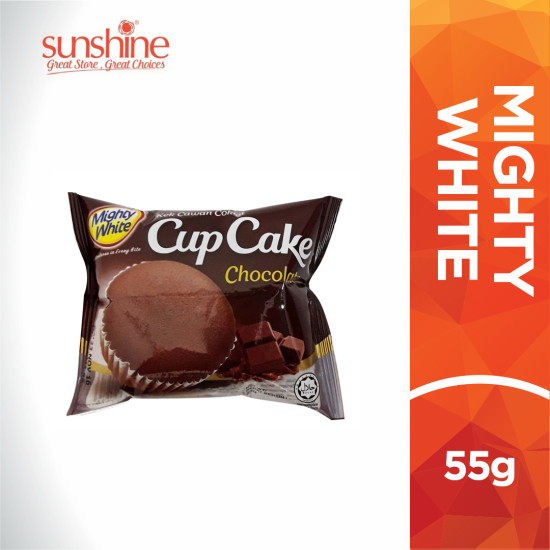 MIGHTY WHITE CUP CAKE CHOCOLATE 55GM