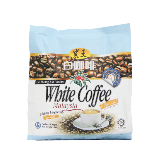 HEI HWANG 2IN1 INSTANT WHITE COFFEE 30GM*15