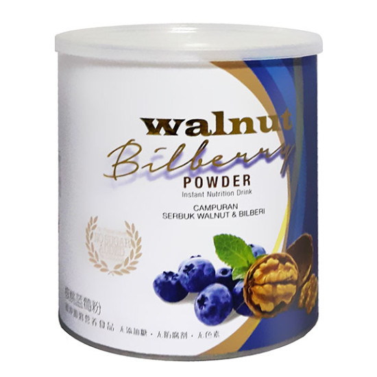 HEI HWANG WALNUTS BILBERRIES POWDER 400GM