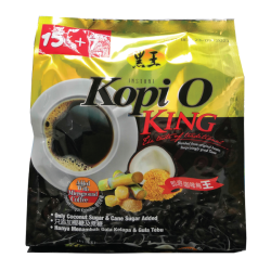HEI HWANG KOPI 'O' KING WITH CANESUGAR 18GM*22 HEI HWANG KOPI 'O' KING WITH CANESUGAR 18GM*22