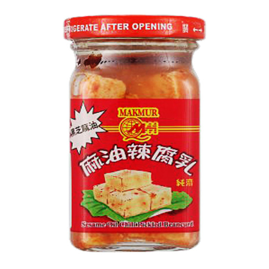 MAKMUR SESAME OIL CHILI PICKLED BEANCURD 120GM