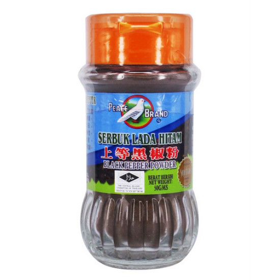 PEACE BLACK PEPPER POWDER 50G