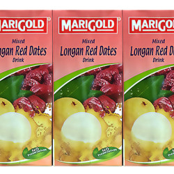 MARIGOLD MIX LONGAN RED DATES 250ML*6*4 MARIGOLD MIX LONGAN RED DATES 250ML*6*4