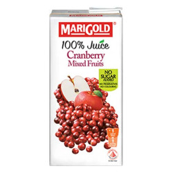 MARIGOLD 100% JUICE APPLE CRNBY 1L